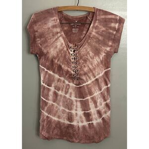 American Eagle Outfitters Soft and Sexy Tye Dye Pink Shirt Size XS